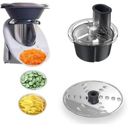 Affettatrice per verdure e formaggio per Thermo Mix TM5 e TM6, accessori per la cucina di casa (set di frese grossolane e fini)