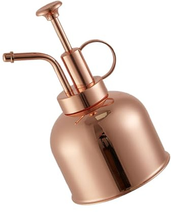 MAGICLULU Arrosoir Résistant à la Déformation pour Plantes 300ml en Acier Inoxydable Facile à Arroser Pulvérisateur à Pression Manuelle pour Balcon et Jardin