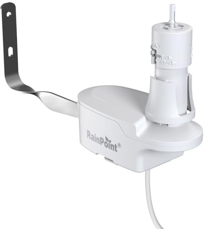 RAINPOINT Capteur de pluie pour ordinateur d'arrosage ITV156/256, arrêt automatique de pluie pour minuterie, irrigation au robinet, sensibilité de pluie réglable, réinitialisation automatique après la