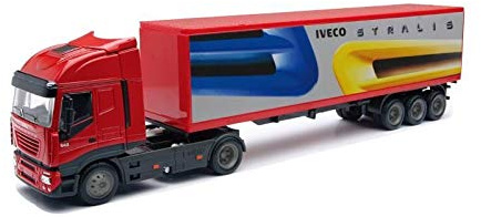 Newray 15613 - Truck Iveco Container - Scala 1:43, Colori assortiti