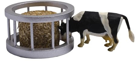 Kids Globe Van Manen 571961 Cow with Food Bale