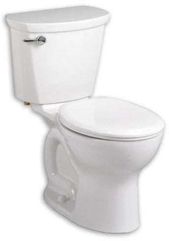 Cadet Pro Elongated Two-Piece Toilet with EverClean Surface, PowerWash Rim and Chair Height Bowl - 10 Rough In
