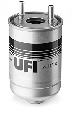 UFI Filters, Filtro Gasolio 24.113.00, Filtro Carburante per Ricambio, Adatto ad Auto, Applicabile su Diversi Modelli Renault