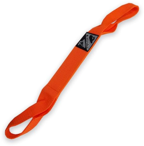 Jettribe Jet Ski Tow Loop - Nylon Tow for Ultimate Watercraft Performance - Jettribe PWC Race Accessories for Secure Emergency Tows - Bow Tow Strap with Quick Connect - Orange