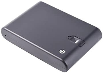 Portable Gun Safe Quick Access Gun Safes for Pistols, Biometric Pistol Safe Lock Box with Fingerprints Unlock