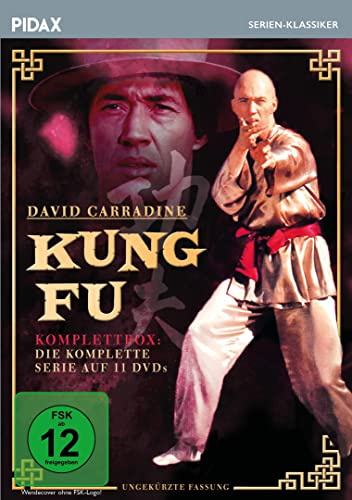 Kung Fu - Komplettbox - Ungekürzte Fassung / Die komplette Kultserie mit David Carradine (Pidax Serien-Klassiker)