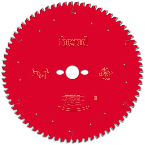 Freud LP60M Kreissägeblatt aus massivem Holz, 305 mm, 72 Zähne, 30 mm