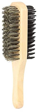 Brosse À Cheveux Durs Et Doux Brosse À Barbe De La Barbe Pour Hommes Brosse À Poil À Double Face Brosse À Cheveux Mâle Moustache Pince