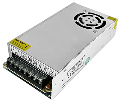 Transformador LED 12 V 30 A universal MOKEKA Driver 220 V a 12 V Fuente de alimentación conmutada (30 A)