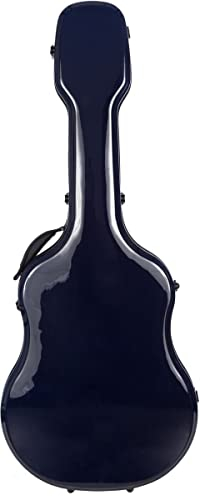 Gitarrenkoffer für Klassische Gitarre 39” - 4/4 Fiberglass Ultra Light Marineblau M-case