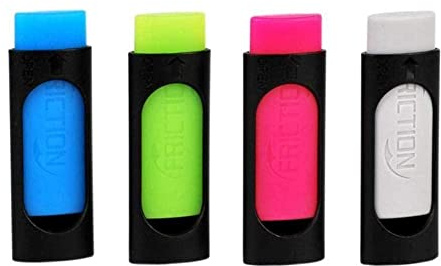 Goma de borrar para lápices borrables, artículos de papelería, oficina, escuela, regalo, aleatorio, para gel, F1 x 1 goma de borrar especial, lápiz de color