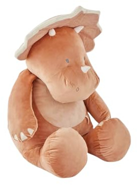 Noukie's - Schmusetuch für Kinder - Mittelgroßes Plüschtier Popsie - Schmusetuch aus Veloudoux - Kindgerechte Größe (40 cm)