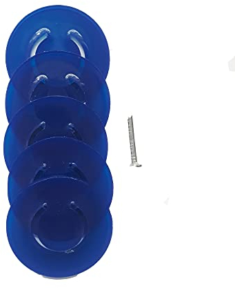 aPraktika Valvola a Vuoto per Conservazione Alimentare, Sigillatura Barattoli, Accessori per Contenitore Sottovuoto Alimentare (blu)