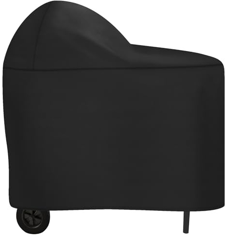 BXDZCOVRRS Housse de Barbecue pour Barbecue Char-Griller AKORN Kamado avec Chariot, Housse de Barbecue 600D Robuste Housse de Barbecue au Charbon de Bois Housse imperméable pour Barbecue extérieur,