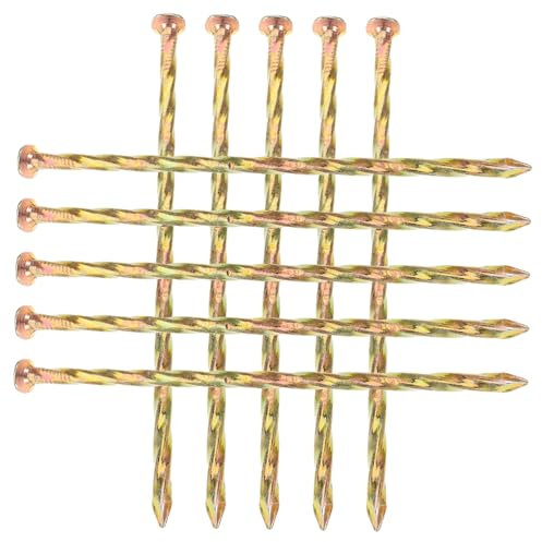 Yardwe 10pièces Piquets De Fixation Acier pour Gazon Artificiel Clous De Bordure Robustes pour Pelouse Synthétique Broches Métalliques Résistantes pour Jardin Et Aménagement Extérieur