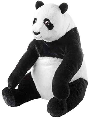 Gustaw Teddybär Groß XXL Panda Julius- Plüschbär, Kuschelbär XXL Plüschtier, Spielgefährte und Deko in einem - Stofftier, Plüschtier Kuscheltier Giant Teddy Bear (45cm)