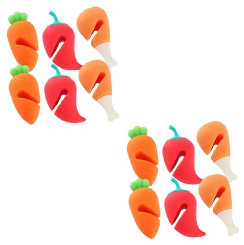 Garneck 12pcs Boil Over Prevention Lid Spill-Stopper Lifter for Kitchen Pots Canning Lids for Tins Pan Protectors