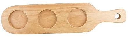 Cabilock Portavasos de Madera para Copas de Vino Cojín Resistente para Servir Tazas Tapete para Bebidas Casa o Eventos Sociales