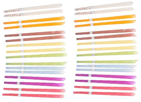 FRCOLOR 30pcs Natürliche Bienenwachs Sticks Wachs Entferner Kit Tragbare für Home Reise Bequem Liefert Duft