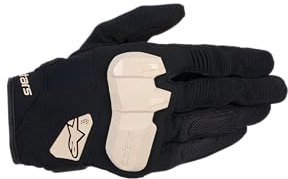 Alpinestars Chrome V2 Motorrad Handschuhe, schwarz/beige, L