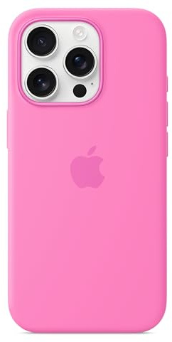 Apple Custodia MagSafe in silicone per iPhone 16 Pro - Rosa peonia ​​​​​​​
