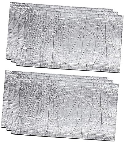 MUCKLILY 6feuilles Insonorisantes Pour Voiture Isolation Thermique Coton Épais De Blocage Sonore Installation Facile