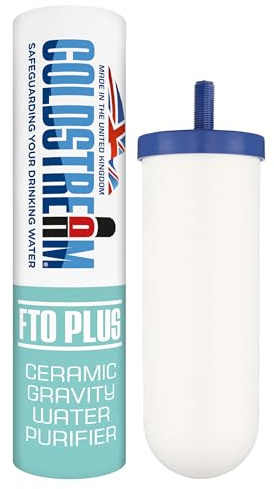 Coldstream Filtre à gravité de remplacement CF163W, mise à niveau compatible avec les boîtiers de filtre à gravité en acier inoxydable (1)