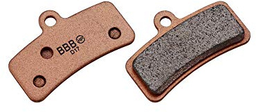 BBB Cycling Bike Disc Brake Pads 1x Pair of Durable Bicycle Disc Brake Pad Sintered MTB and Road Bike Compatible with Shimano Tektro and Bengal Systems DiscStop High Performance Sintered BBS-55S
