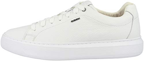 Geox U Deiven B, Sneakers Uomo, Bianco White T0c1000, 41 EU