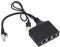 Répartiteur Ethernet 1 à 3, Répartiteur de Port Ethernet Adaptateur Répartiteur Ethernet RJ45 Répartiteur Réseau 1 à 3 1000 Mbps avec Câble USB Adaptateur Ethernet Powerline pour