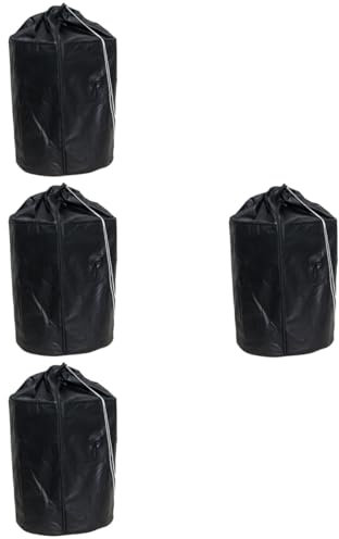 POPETPOP Lot De 4 Housses De pour Plantes en Tissu Oxford Résistantes Au Gel Et À l'usure pour Arbres Arbustes De Plantation Fermeture Éclair Pluie Coupe-Vent