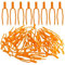 Muzrunq Épingles de Plante 100pcs plasticiens réutilisables Clips de Plantes d'agriculture Jardinage Plantation Fork Fork Portable et vignes Robustes Vine, Soutien, Accessoires Plantation