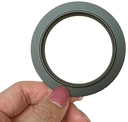 Geavonyg Adaptador Inverso De Lente Metal para Cámaras Montaje Mejora La Herramienta Conversión Fotografía Los Convertidores Disparos Macro Accesorio Inverso La Cámara