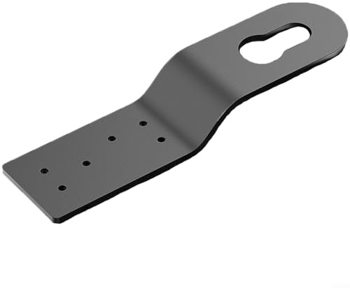 Crabop Abrazadera de anclaje de techo resistente para protección contra caídas, perno de seguridad de aleación de aluminio con revestimiento resistente al óxido, accesorio de marco de madera