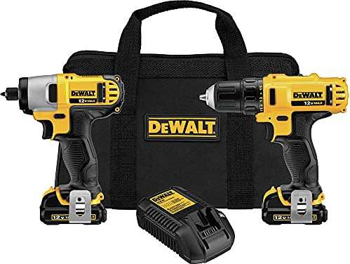 DEWALT 12V Impact Driver and Drill Combo Kit (DCK211S2)