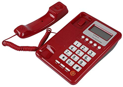 Garsent Schnurtelefon, schnurgebundes Telefon mit Display für Hause Büro