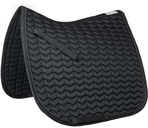 WALDHAUSEN Tapis de selle classique noir sang chaud polyvalence