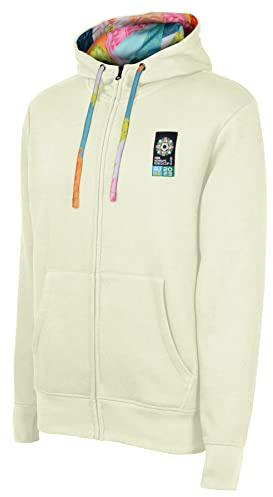 FIFA Official 2023 Women's Football World Cup Adult Event Zipped Hoodie, Dune Sand, Small