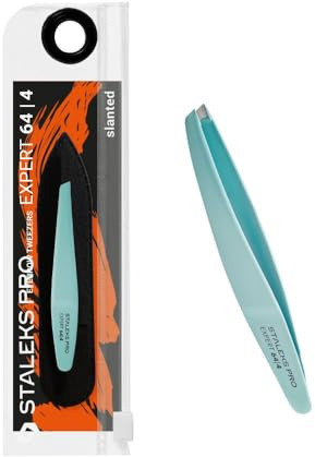 STALEKS PRO Pinze per sopracciglia sottili e precise, in acciaio inossidabile. Expert 64/4