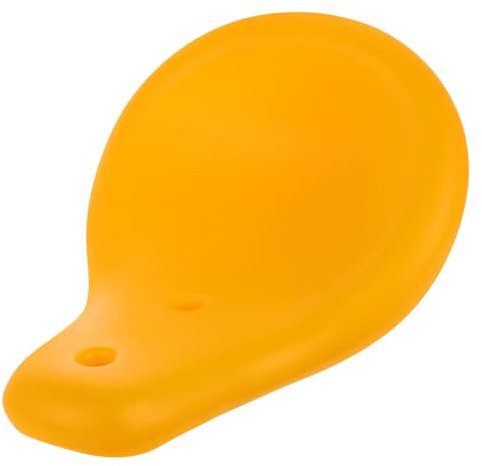Toyvian Seesaw Replacement Seat Plastic Rocker Chair Seat for Kids Outdoor Playground Equipment Yellow Sturdy Balance Beam Montessori Accessory for Boys and Girls