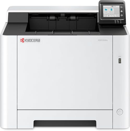 Kyocera Ecosys PA2101cx Laserdrucker Farbe. Farbdrucker mit 21 Seiten pro Minute. Farblaserdrucker inkl. schwenkbarem Touchpanel, LAN, USB 2.0 und Mobile-Print-Unterstützung