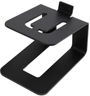 Supporto per altoparlante da scrivania - Supporto audio portatile, supporto per monitor in acciaio al carbonio leggero | Stand per monitor di backup dello spazio duro