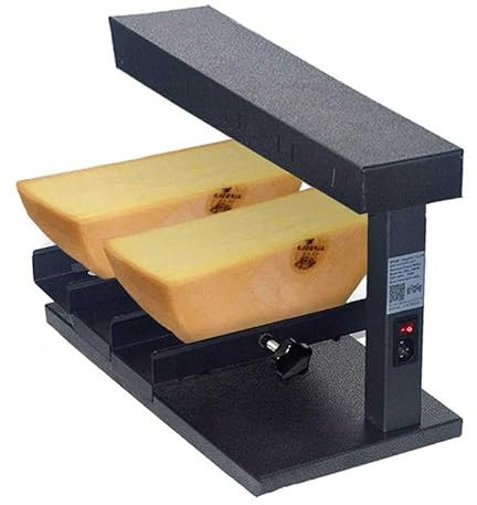 Cheese Melter Machine - Electric Raclette Grill for Restaurants and Cafes, 600W Cheese Heater for Perfect Melting and Serving, Ideal for Traditional Raclette Experience