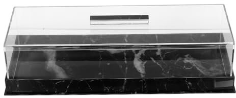 Ciieeo Rechteckige Kuchenplatte Mit Deckel Rechteckiges Kuchentablett Aus Kunststoff Kuchenform Mit Deckel Zum Servieren Von Gebäck Und Desserts Für Formelle Und Zwanglose Anlässe