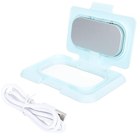 Amosfun 1pezzi Scaldasalviette Per Ragazza in Materiale Abs Dispositivo Per Riscaldare Fazzoletti Umidi Design Consumo Mantiene Salviette Calde Nella Parte Inferiore Della Confezione