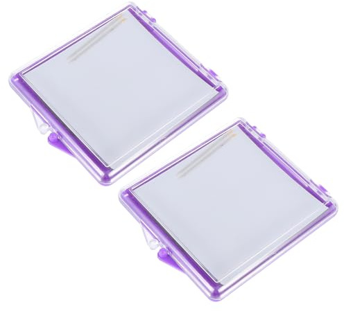 PRETYZOOM 2 pièces Boîte à Aiguilles Magnétique pour Couture et Rangement Épingles Coussin Porte-épingles Compact et Organiseur Multifonction pour Outils Métalliques à Domicile