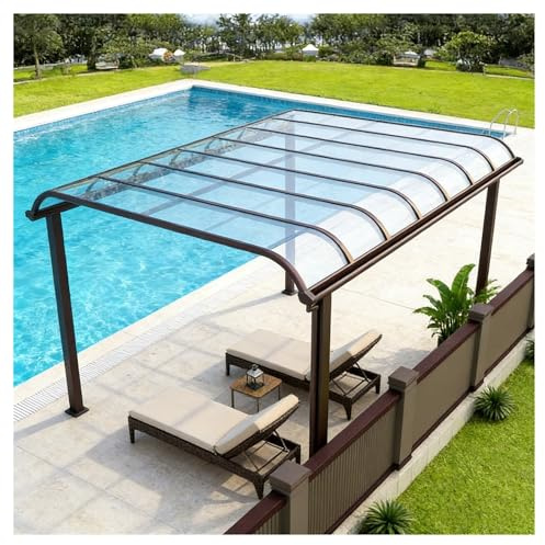 Greenhouse Replacement Cover for Carport UV-Resistant Waterproof Snow-Proof Roof Panel 0.8 x 2m Ideal Protection for Plants and Garden