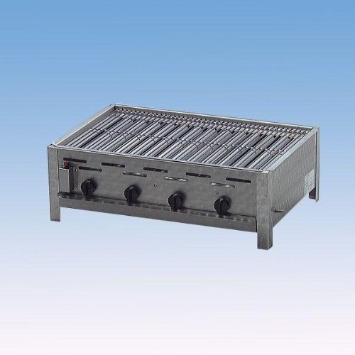 Gasgrill/Gastrobräter 4-flammig mit Rost