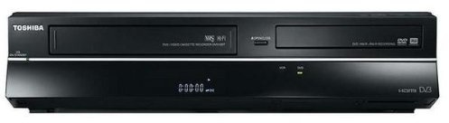 TOSHIBA DVR80KF DVD Recorder/VCR Combo + SVC2340/10 Lens Cleaner