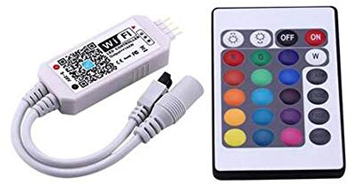 Sconosciuto DC5 – 28 V 144 W (Max.) WiFi Controller Intelligente RGB con Telecomando